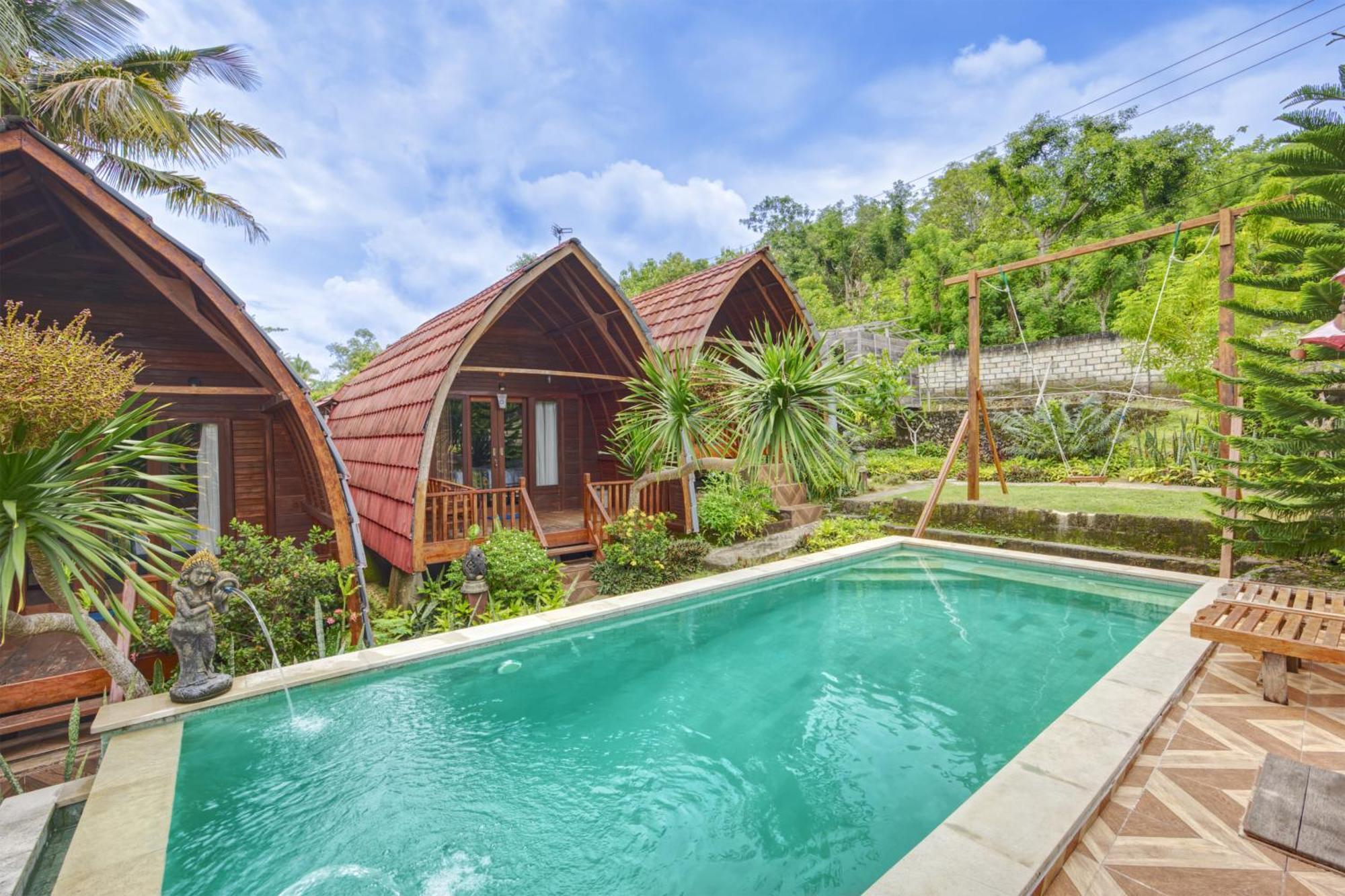 Dnr Lumbung Garden Hotel Toyapakeh Buitenkant foto